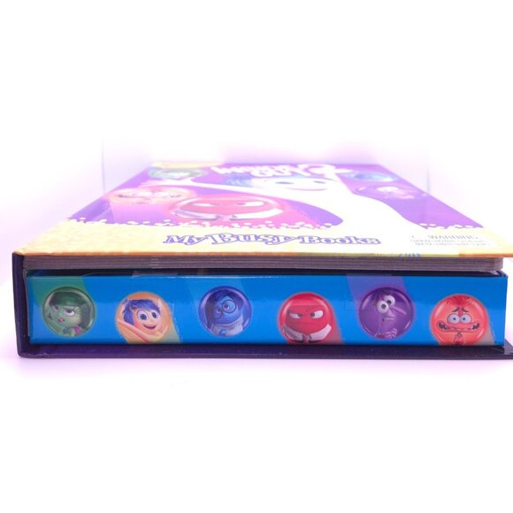 Inside Out 2 My Busy Books Storybooks Disney Pixar 10 figurines & Playmat New - Picture 7 of 9